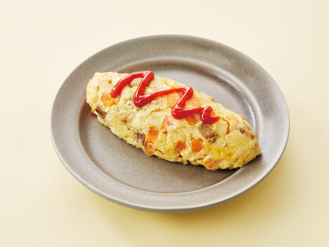 具だくさんオムレツ