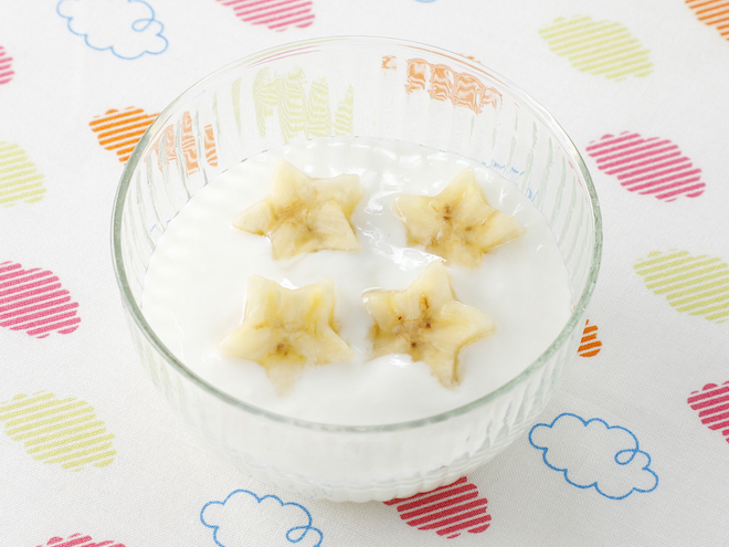 バナナヨーグルト